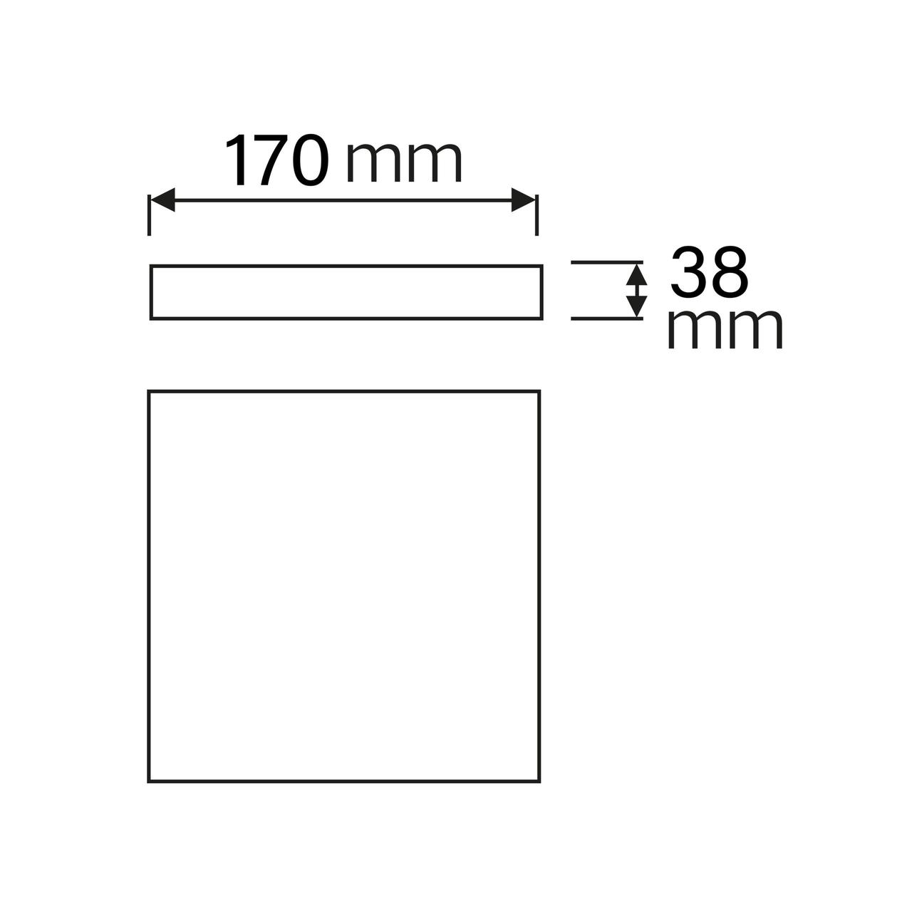 Світильник накладний SOFIA/S-24 чорний HOROZ ELECTRIC 016-065-0024-020, фото 1