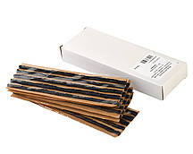 Шнур для ремонту безкамерної шини, товстий d6x200мм, чорний, 5 пластин по 5 шт. = 25 шт.