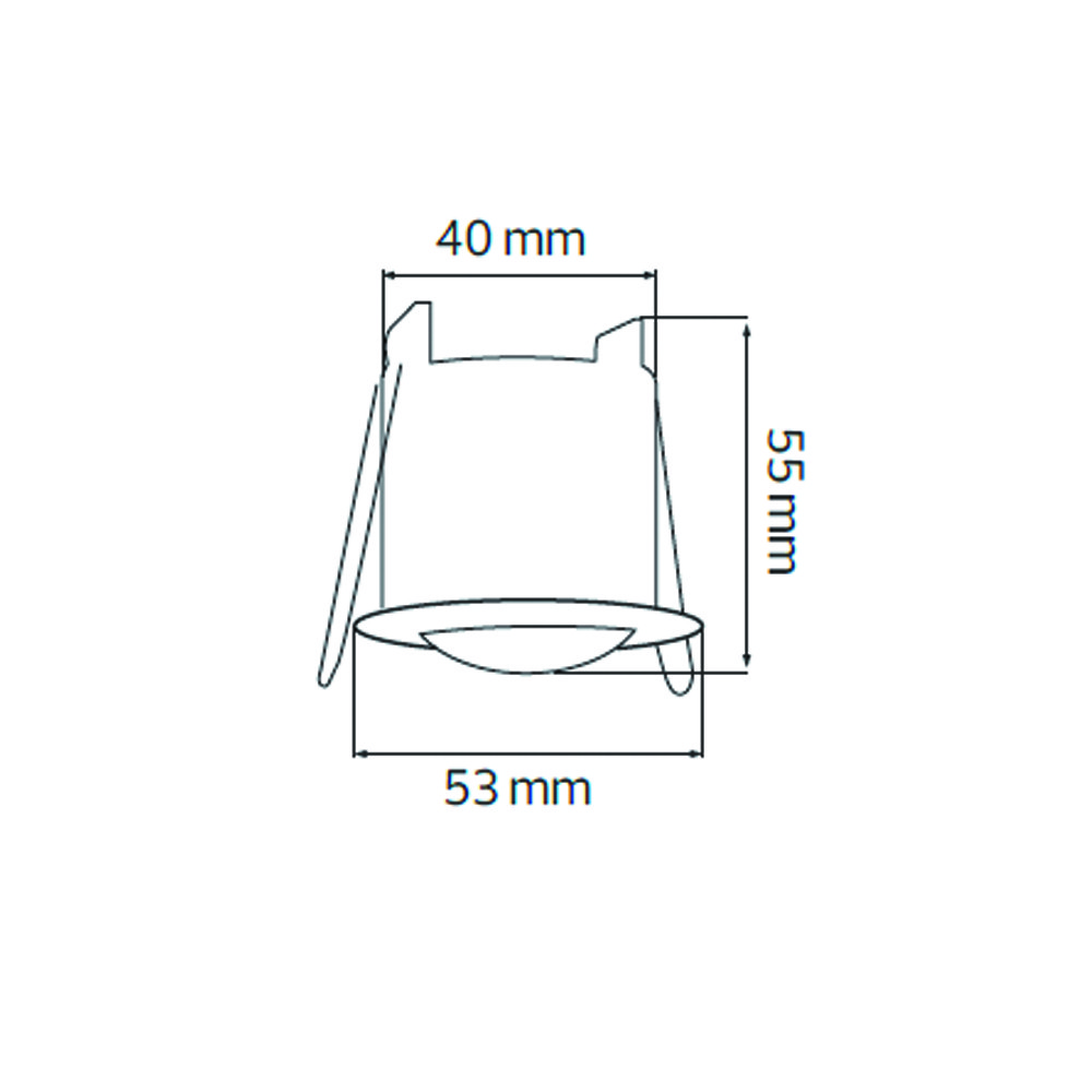 Датчик DUSTER білий HOROZ ELECTRIC 088-003-0001-010, фото 1