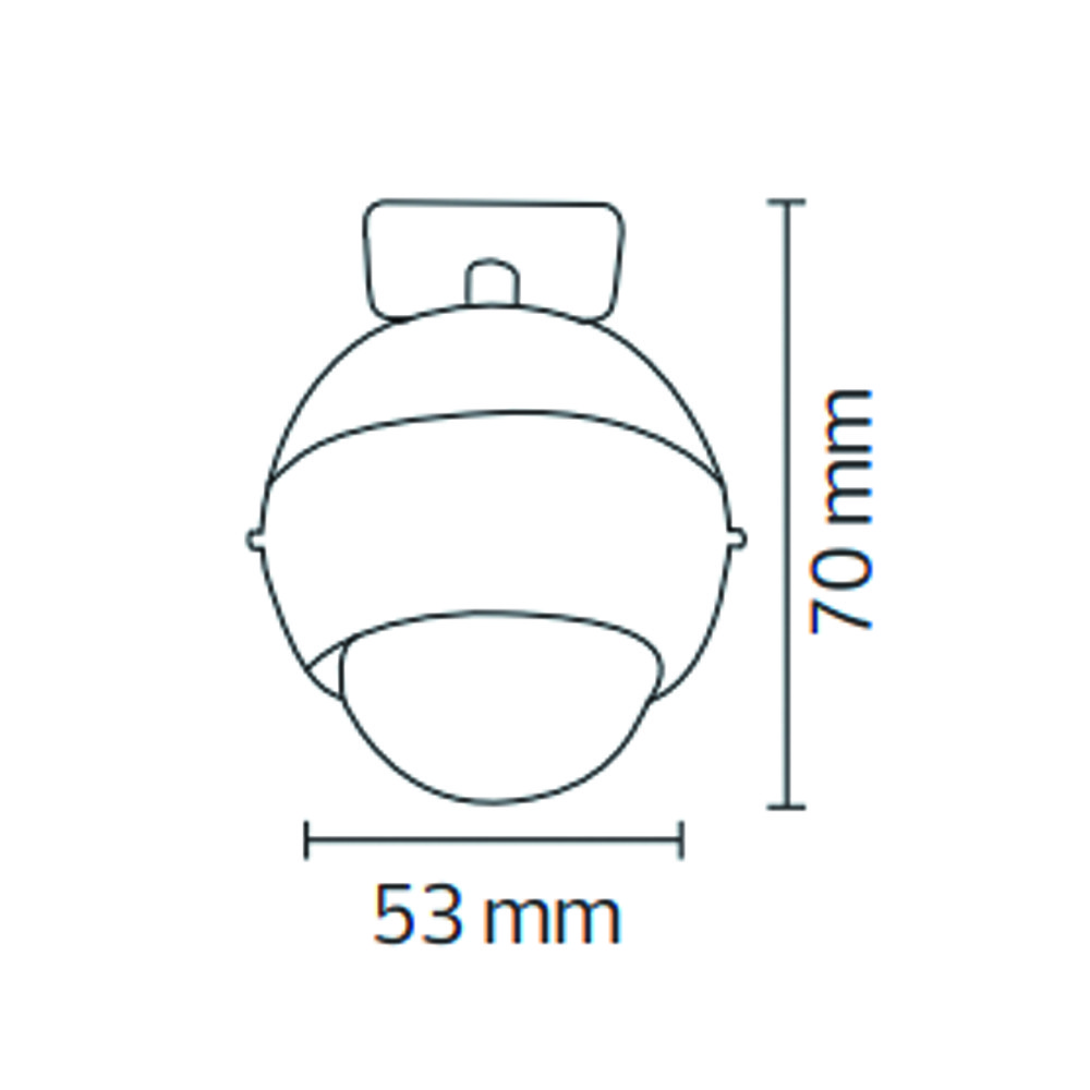 Датчик NAVARA білий HOROZ ELECTRIC 088-005-0001-010, фото 1