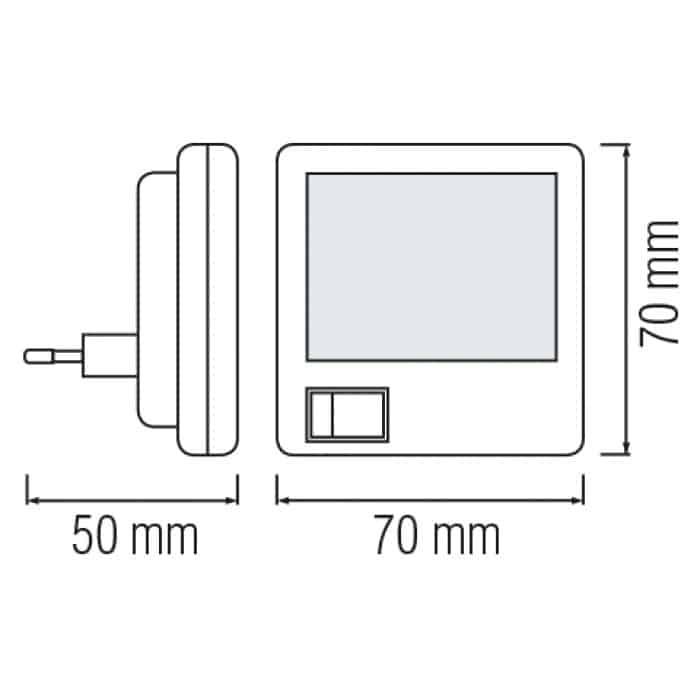 Нічник led SIMPSON HOROZ ELECTRIC 085-001-0006-010