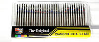 Набір фрез насадок для манікюру до фрезера, набір алмазних фрез манікюрні насадки свердла