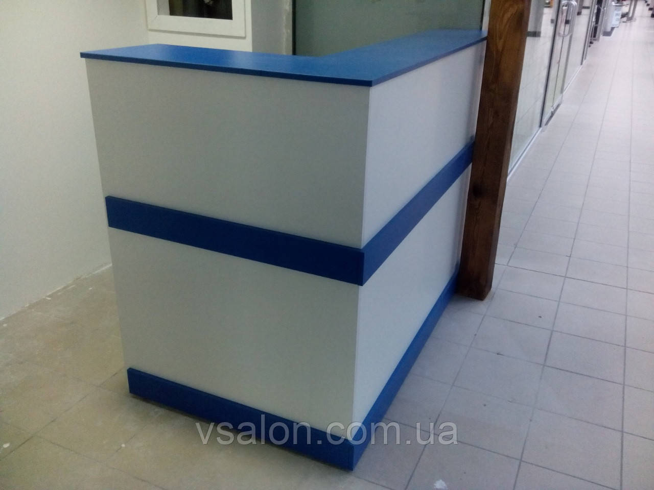 Ресепшн кутовий, стійка для адміністратора А47