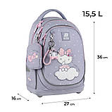 Шкільний набір Kite Education Hello Kitty SET_HK25-724S (рюкзак, пенал, сумка, ланчбокс, пляшка) 115-130 см, фото 3