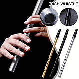 Флейта Miwayer D Key, підлмінна, ірландська. Олов'яний свисток із 6 отворами, ідеальний традиційний ірланд, фото 3