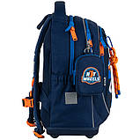 Рюкзак Kite Education 724S Hot Wheels 36x27x16 см, 15.5 л, 115-130 см, фото 7