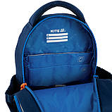 Рюкзак Kite Education 724S Hot Wheels 36x27x16 см, 15.5 л, 115-130 см, фото 8