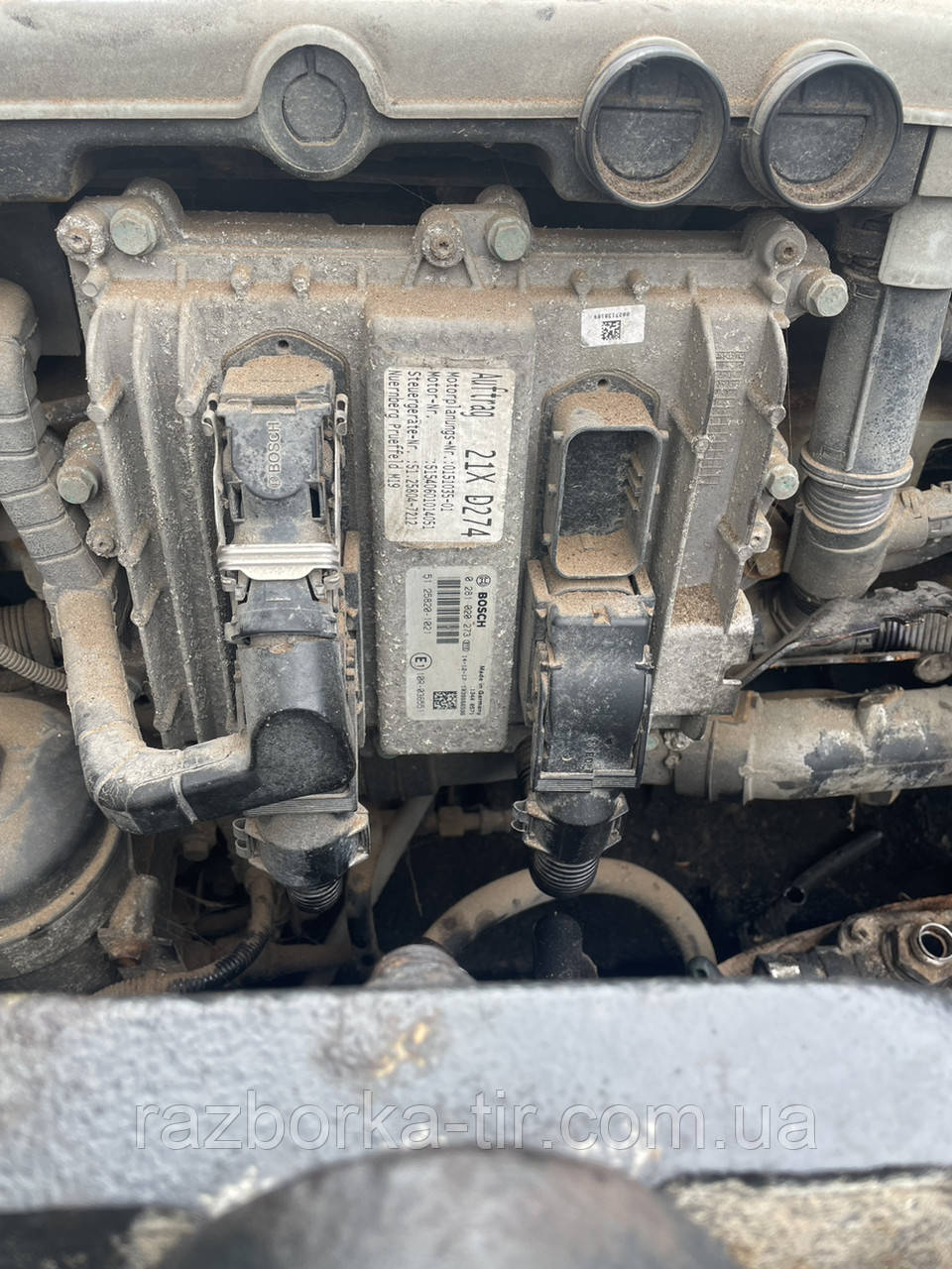 Man TGX E6 26.440 блок керування двигуном б/у 0281020273