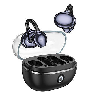 Бездротові навушники BOROFONE FQ5 Spirit clip-on true wireless BT headset Black