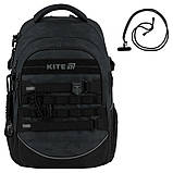 Рюкзак Kite Education teens 727L-1 44x30x21 см, 19.5 л, 145-175 см, фото 4