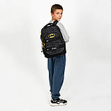 Рюкзак Kite Education teens 727M DC Batman 42x29x20 см, 17 л, 130-145 см, фото 11