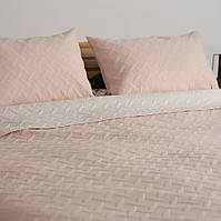 Покрывало 220*240 ЄВРО разміру ТЕП "VINTAGE" 220x240 Цвет - Персиковий. Повномірне покривало