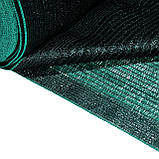 Затінювальна сітка 60% 2*50 м захисна сітка від сонця та граду, фото 8