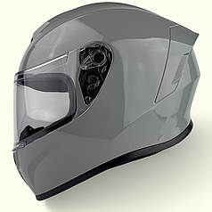 Мотошолом інтеграл MX-813 сірий DOT