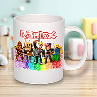 Чашка с принтом "Роблокс 3"