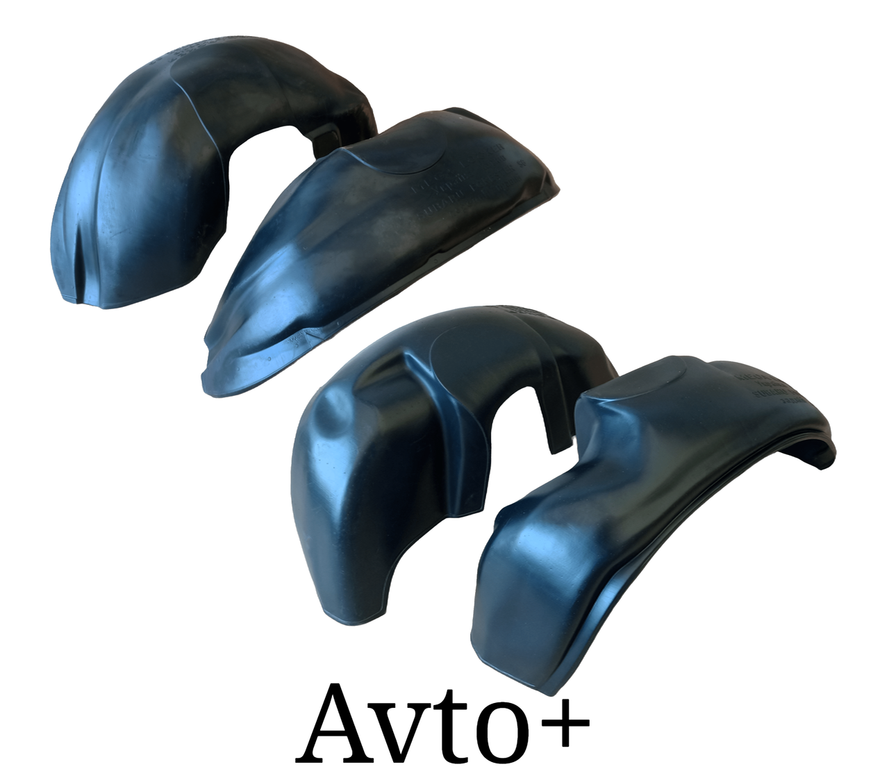 Комплект підкрилок передні та задні Субару Форестер SG (2002-2007) Subaru Forester SG, фото 1