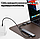 USB-концентратор 5 портів 2 type-c ABS-концентратор, USB 3.0, 2.0 для ноутбука, мультисплиттер адаптер, фото 3