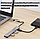 USB-концентратор 5 портів 2 type-c ABS-концентратор, USB 3.0, 2.0 для ноутбука, мультисплиттер адаптер, фото 4