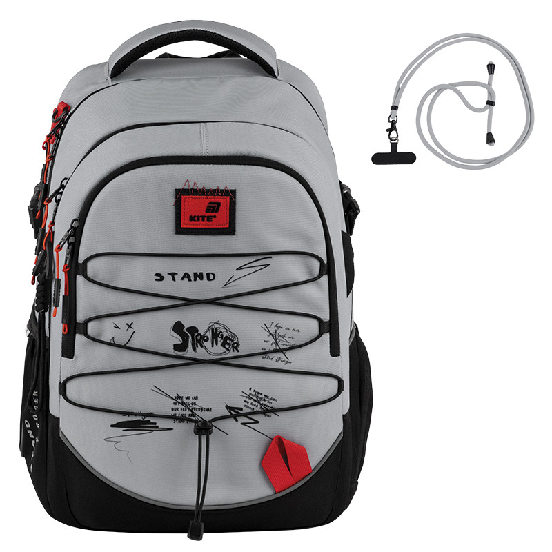 Рюкзак Kite Education teens 727L-2 44x30x21 см, 19.5 л, 145-175 см