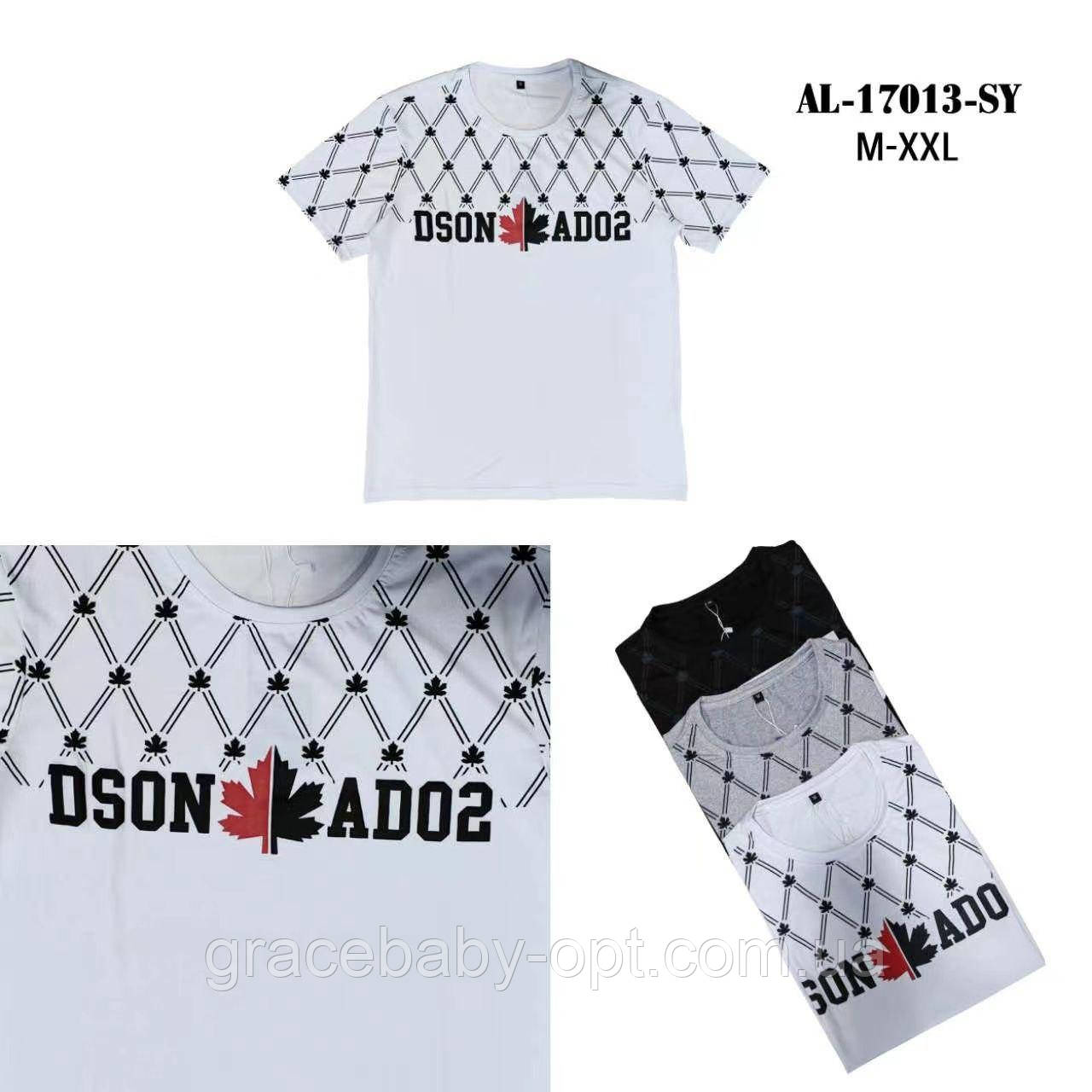 Футболкa чоловіча оптом, М-2XL рр, № Bin-AL-17013, фото 1