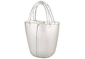 Ваза з прозорого скла у формі Сумочки 19.5*7.3*28см