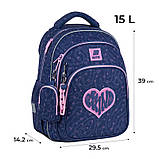 Шкільний набір Kite Education Be Kind SET_K25-763M-4 (рюкзак, пенал, сумка)130 – 145 см, фото 4