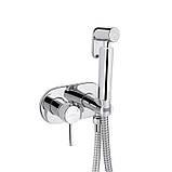 Набор для гигиенического душа Qtap Inspai-Varius округлый QTINSVARCRMV00440501 Chrome, фото 3