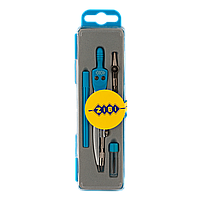 Готовальня BASIS (4 предмети, блакитна) Zibi KIDS Line