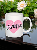 Чашка с принтом "Black Pink"