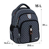 Шкільний набір Kite Education College Line Boy SET_K25-763M-3 (рюкзак, пенал, сумка) 130-145 см, фото 4