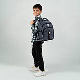 Шкільний набір Kite Education College Line Boy SET_K25-763M-3 (рюкзак, пенал, сумка) 130-145 см, фото 11