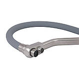 Змішувач для кухні Lidz Aria 020F3 з гнучким виливом з підключенням для питної води (k35) LDARI020F3GNK39211 Grey / Nickel, фото 5