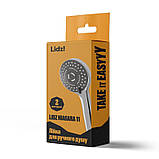 Лейка для ручного душа Lidz Niagara 11 98 мм округлая LDNIA11CRM35464 Chrome, фото 5