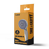 Лейка для ручного душа Lidz Niagara 14 95 мм округлая LDNIA14CRM35465 Chrome, фото 5