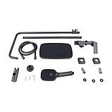 Душова система універсальна Qtap Gemini на три споживача (з виливом) QTGEM111GMB45688 Gunmetal Black PVD, фото 8