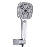 Змішувач для ванни Qtap Swan Eco з довгим поворотним виливом (з душовим гарнітуром) QTSWA2601CRM45533 Chrome, фото 4