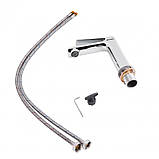 Змішувач для раковини Qtap Slavonice QTSLV1042103C Chrome, фото 3