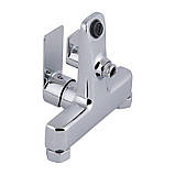 Змішувач для ванни Qtap Aries (з душовим гарнітуром) QTARI259CRM45559 Chrome, фото 3