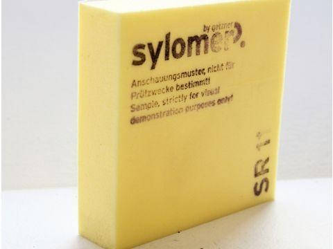 Sylomer SR 11 жовтий Гранична статичне навантаження 0.011 Н/мм2, фото 2