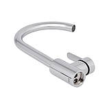 Змішувач для кухні U-образний Brinex Pure 015F U-образний  Chrome BRIPUR015FCRM, фото 4