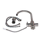 Змішувач для кухні Lidz Aria 020F (k35) LDARI020FNKS43365 Nickel, фото 5