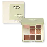 Kiko Milano Палітра тінів Green me eyeshadow palette 101, фото 4