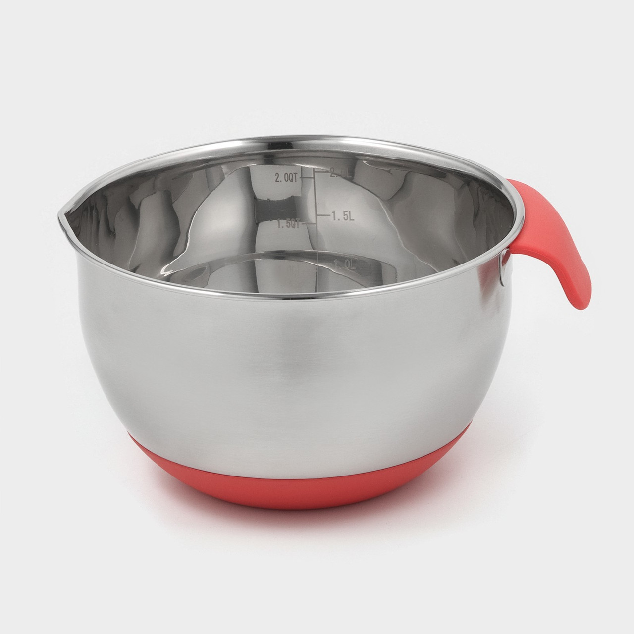 Миска з неіржавкої сталі із силіконовим покритиєм d 24 см, 2,5 л