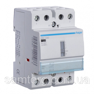 Контактор з ручним керуванням Hager ERC240 40A 2НВ 230W