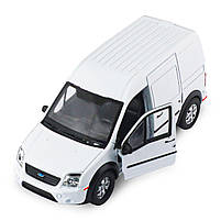 Машинка металева Ford Transit Connect Форд 1:43 білий відкр двері 4*11*5см (250386W), фото 2
