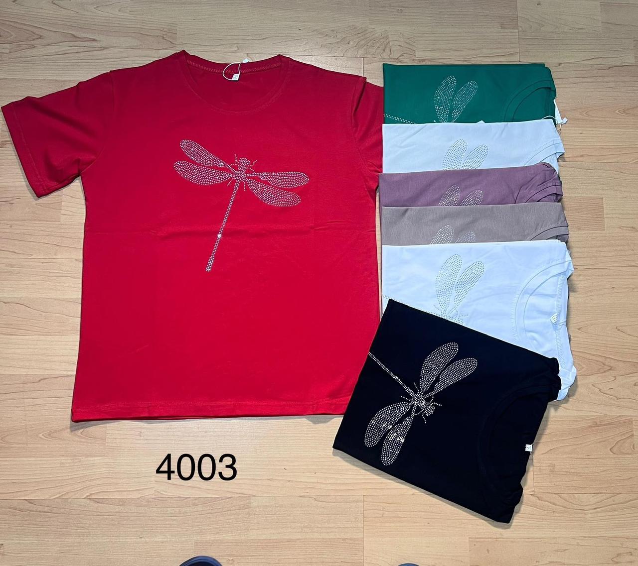 Жіночі футболки зі стразиками "Fashion" Туреччина 52-54 Art: 4003