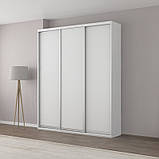 Шафа купе 3 двері 200 х 60 х 240 см N2, фото 3