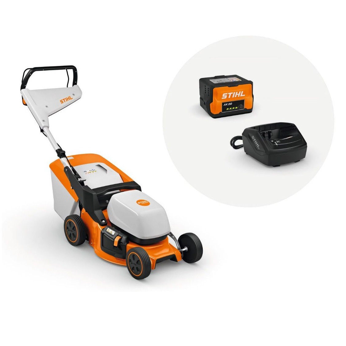 Газонокосарка акумуляторна STIHL RMA 243.3 SET (Комплект)