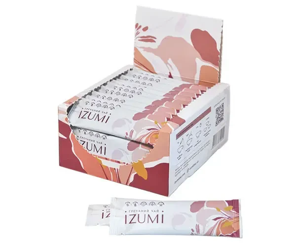 Гречаний чай IZUMI в стиках по 5 г, 25 стиків