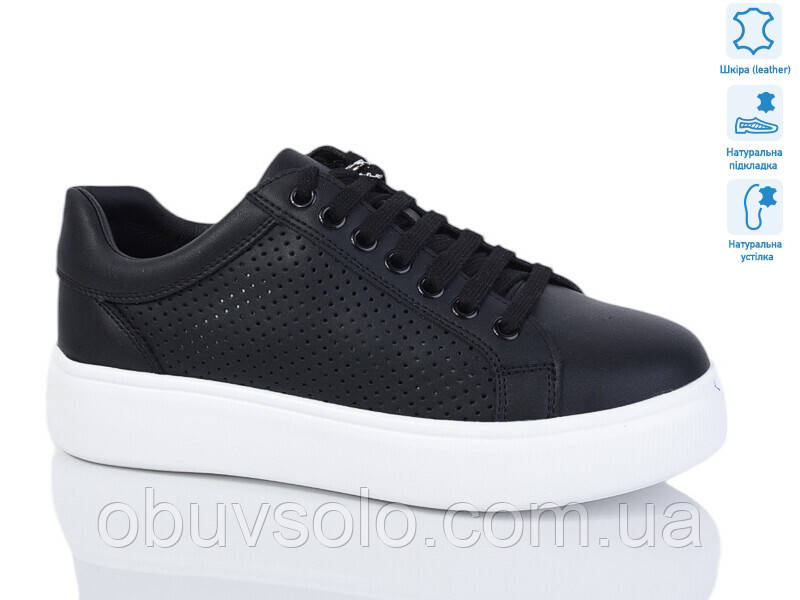 Кросівки шкіряні жіночі SWIN, фото 1